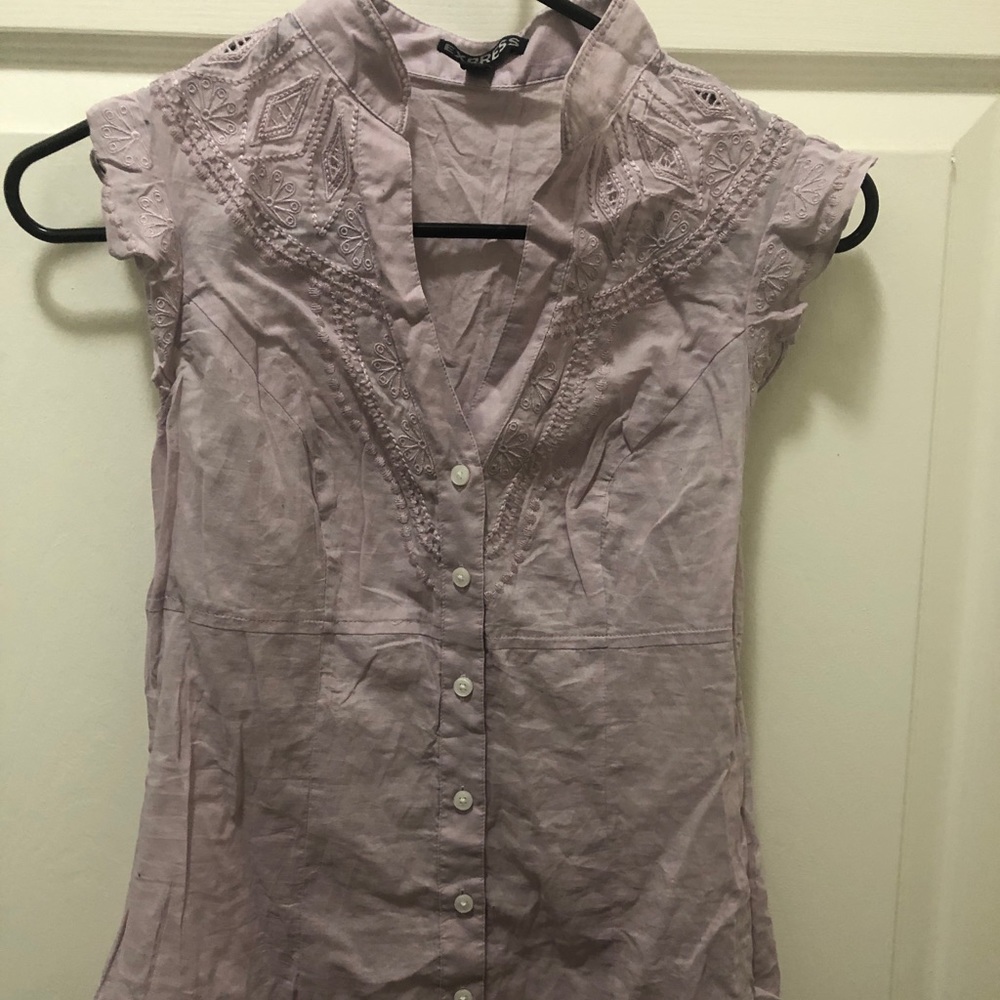 Express linen blouse size XS